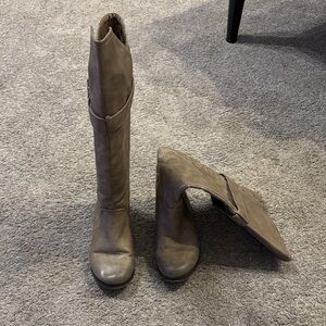 Not Rated Women's Gray Over the Knee Boots